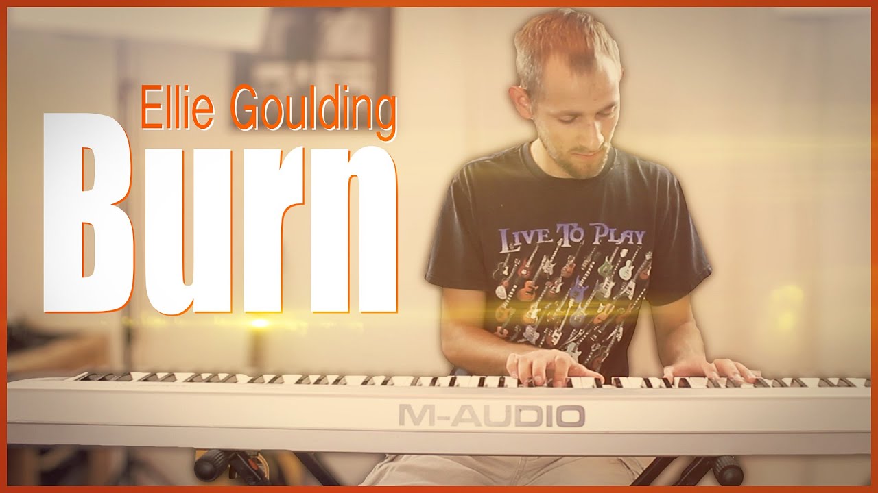 Ellie Goulding - Burn (Instrumental) | Jake Weber Cover