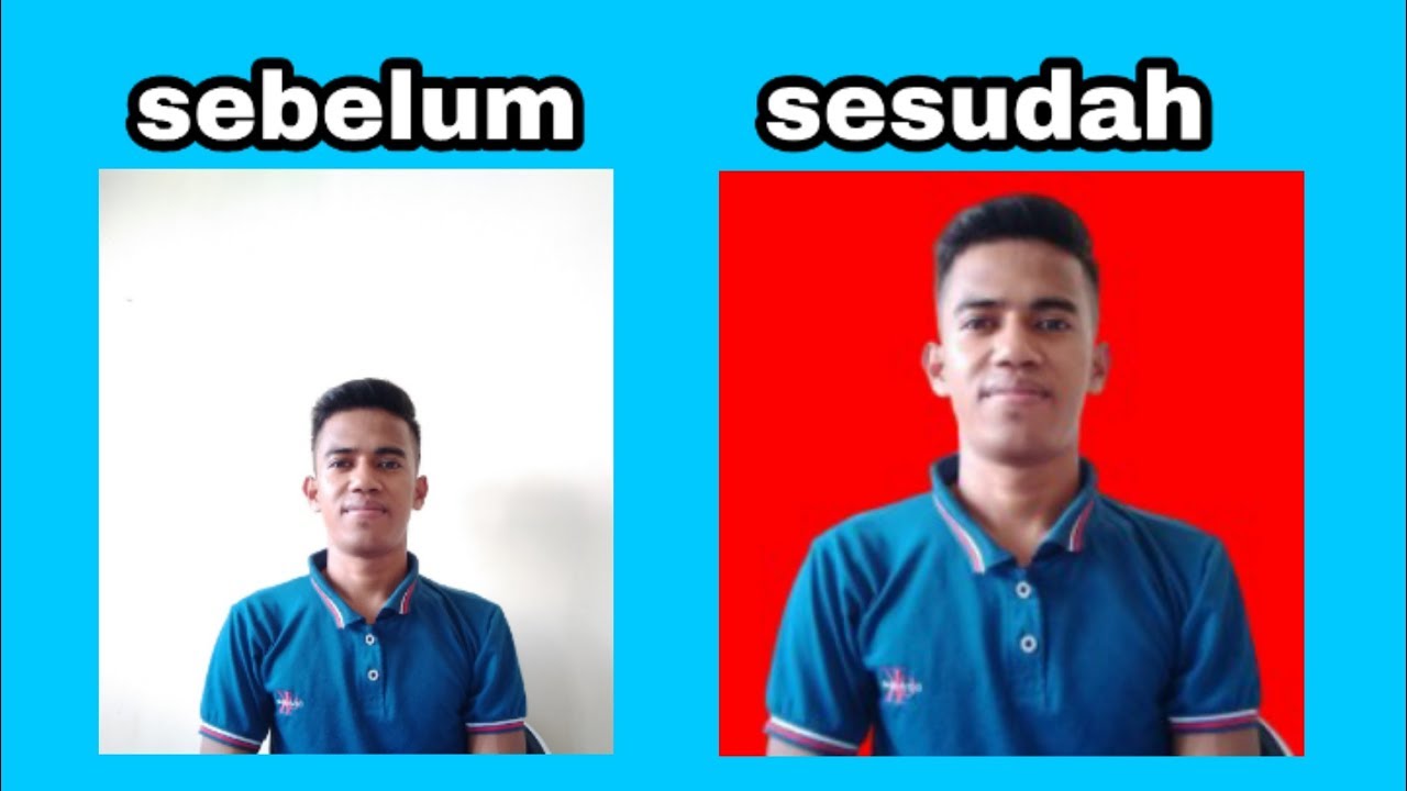CARA EDIT PAS FOTO DI HP ANDROID , SEPERTI FOTO KTP