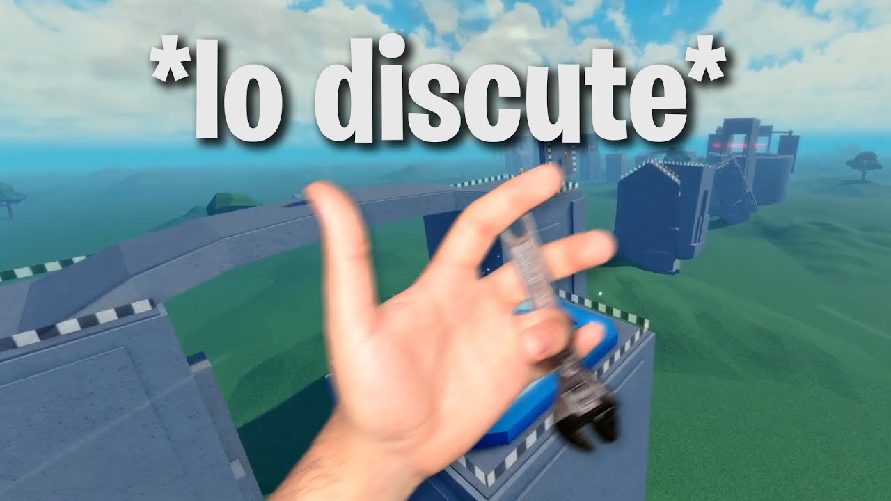 *lo discute*