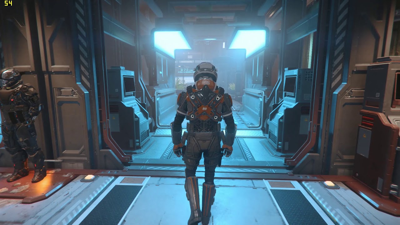 Star Citizen 3.5 Alpha - ArcCorp, Area 18 landing zone