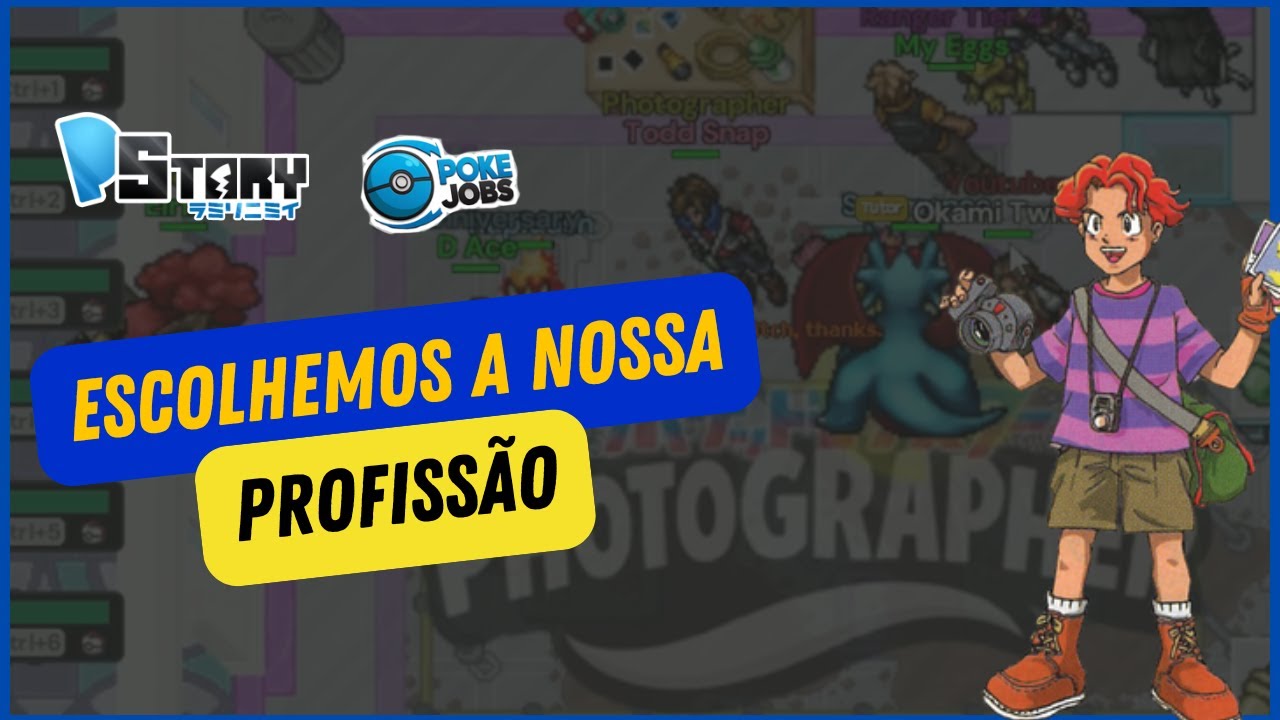 PRIMEIRAS IMPRESSÕES POKE JOBS E MAJOR UPDATE 🌟 | PSTORY #poketibia #pokemon #pstory #otserver