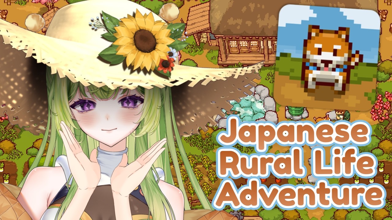 【Japanese Rural Life Adventure】Come yap with me~ | Uchuuthon Day 16