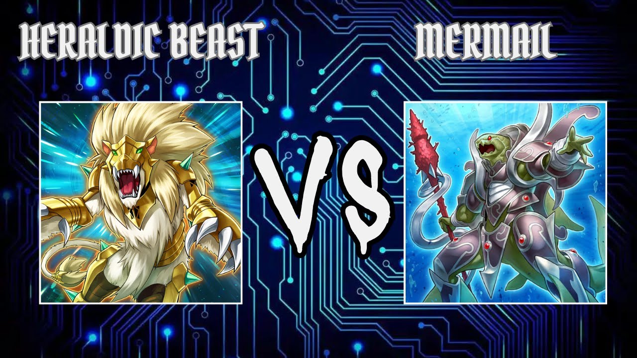 Blabb (Heraldic Beast) vs Tiger (Mermail) | Yugioh Hat Format | Dueling Book
