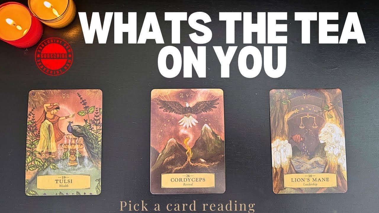 What&rsquo;s the tea on you &bull; Pick a card reading&bull; Timeless 