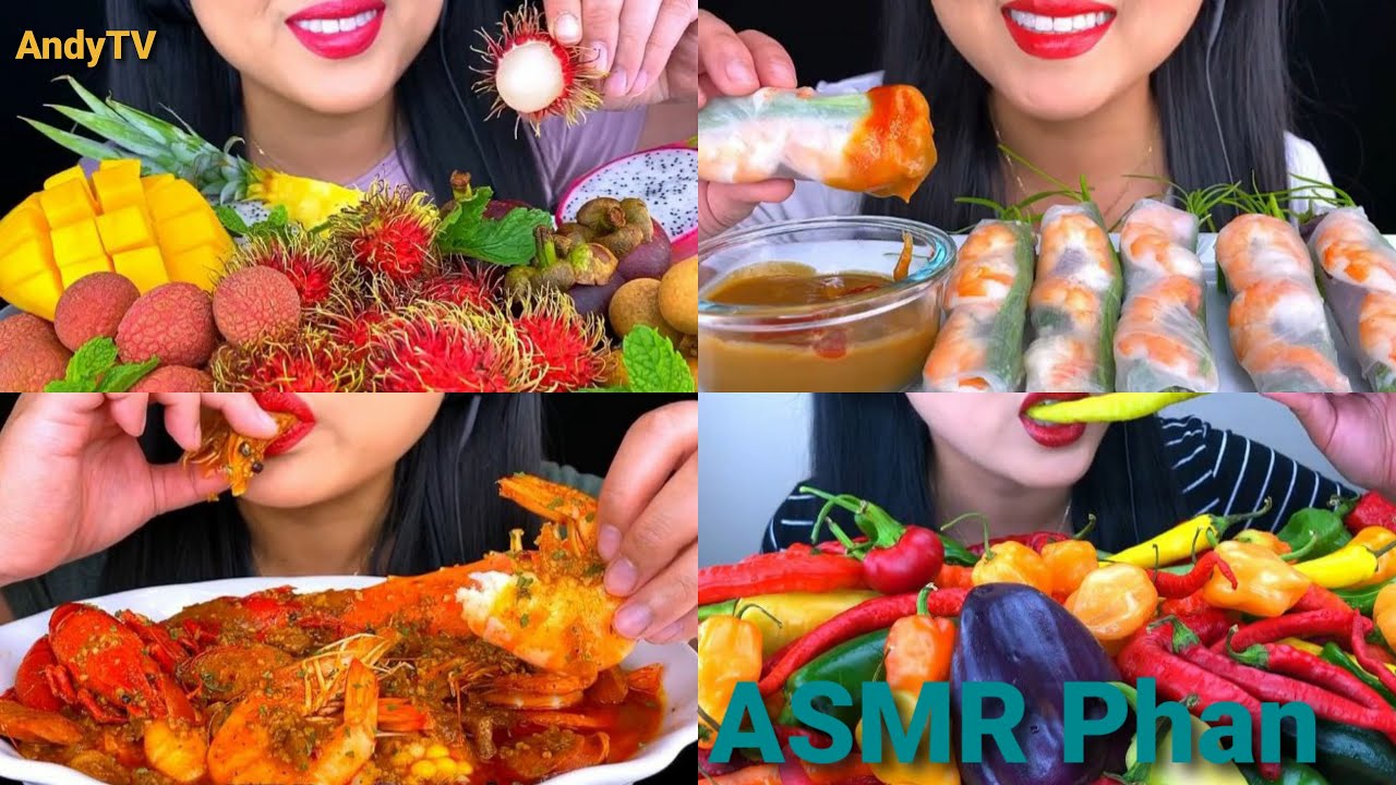 ASMR PHAN MUKBANG EATING COMPILATION