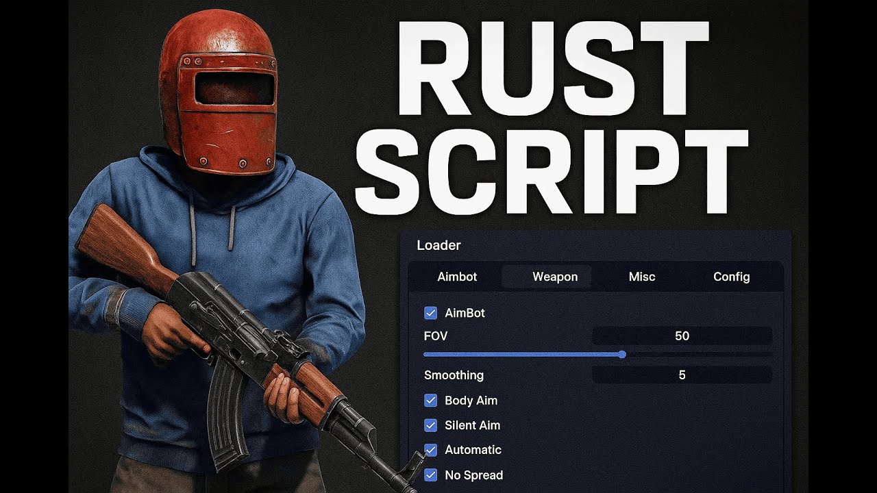 RUST SCRIPTS NO RECOIL | NEW UPDATA | 2025 FREE | BEST SCRIPT 2025