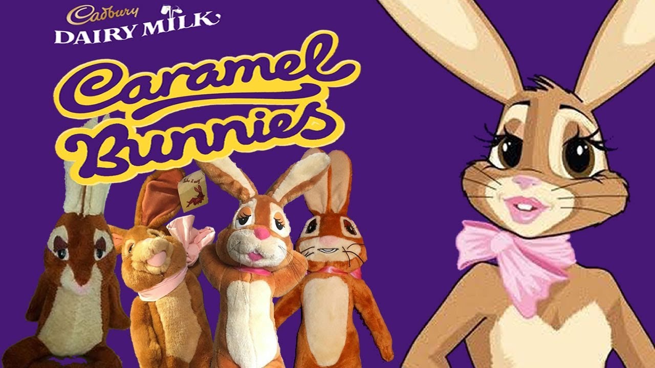 The Many Plushes of Cadbury's Caramel Bunny