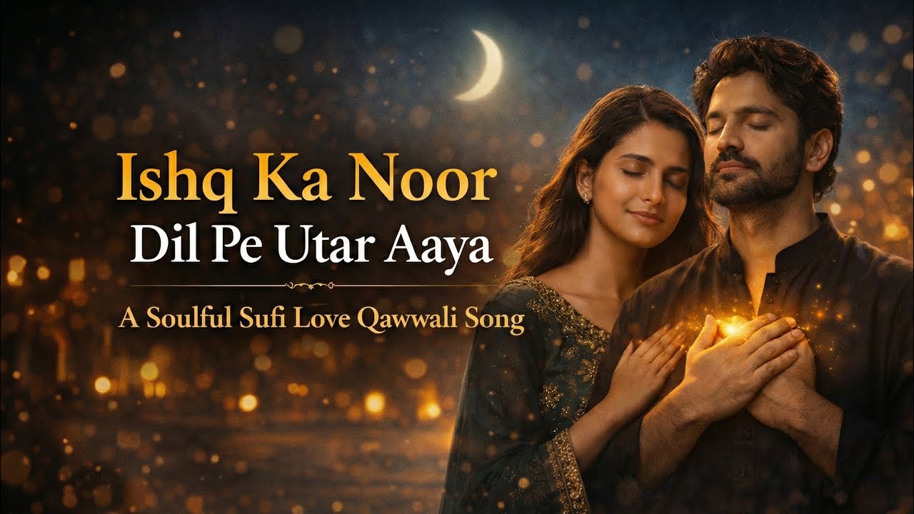 Ishq Ka Noor Dil Pe Utar Aaya | A Soulful Sufi Love Qawwali Song