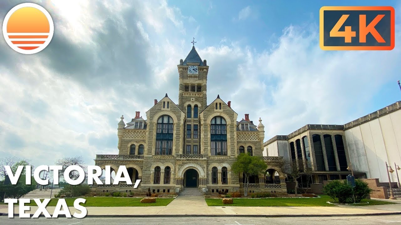 Victoria, Texas. Drive With Me on an UltraHD 4K Real Time Driving Tour in Victoria County, Texas.