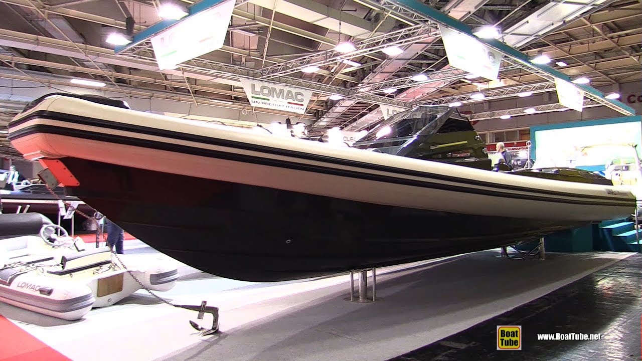 2017 Lomac Gran Turismo 10.5 Inflatable Boat - Walkaround - 2016 Salon Nautique Paris