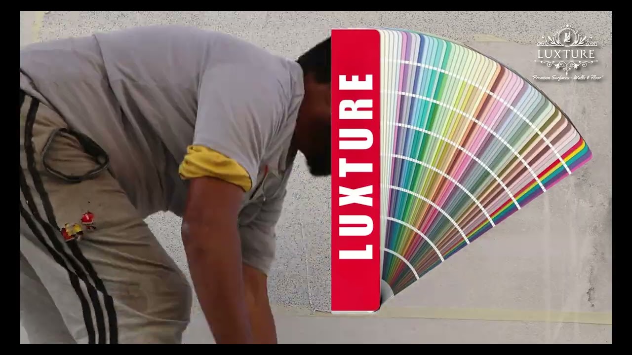 Luxture's Granules: Achieve a Stunning Textured Wall Finish | Complete Application Guide in Hindi