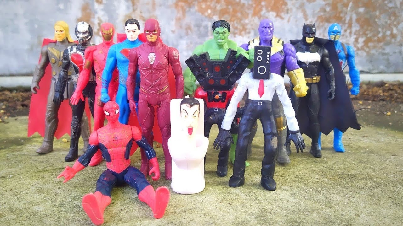 Avengers Superhero Story, Marvel's Spider Man 2, Hulk, Iron Man, Captain America, Venom