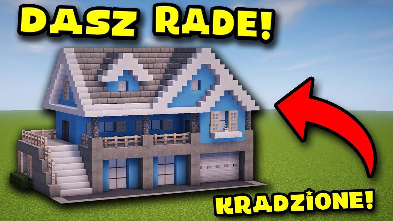 ZBUDUJ NIEZWYKŁY DOMEK W MINECRAFT 1.14!! #95