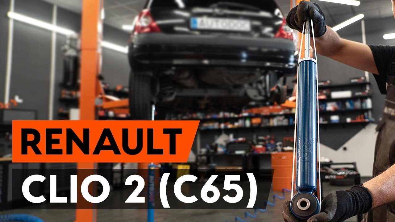 Hvordan udskiftes st&oslash;tdemper on RENAULT CLIO 2 (C65) [GUIDE AUTODOC]
