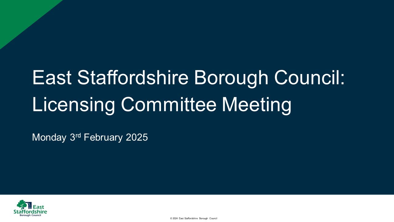 Licensing Committee | 3rd February 2025