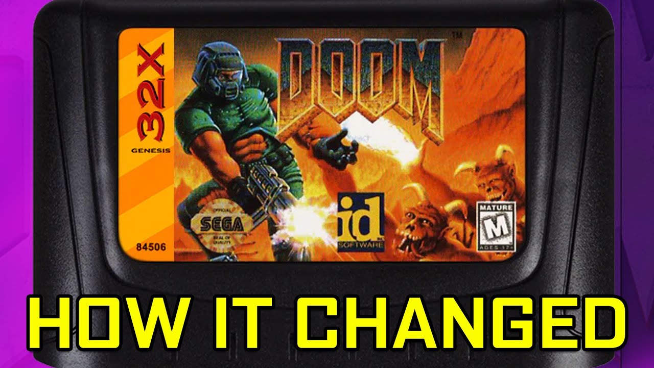 Как изменилась игра Doom от 32X перед своим релизом