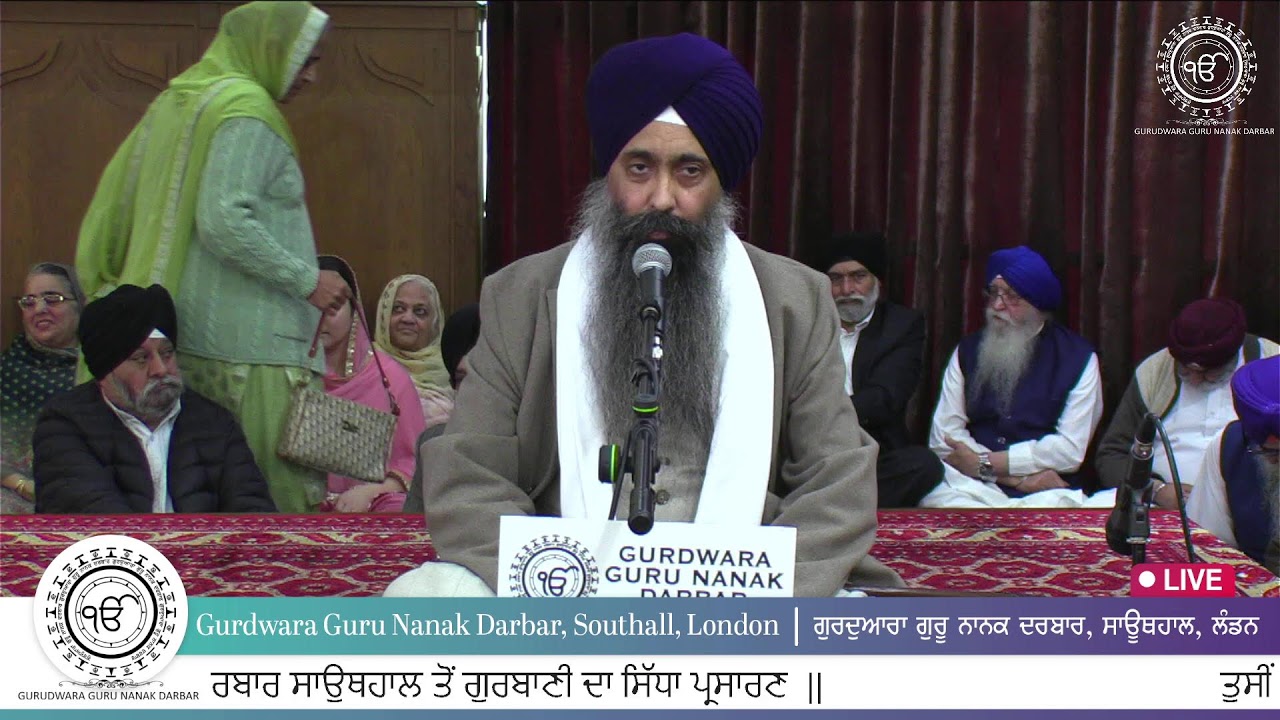 LIVE - Gurdwara Guru Nanak Darbar Southall