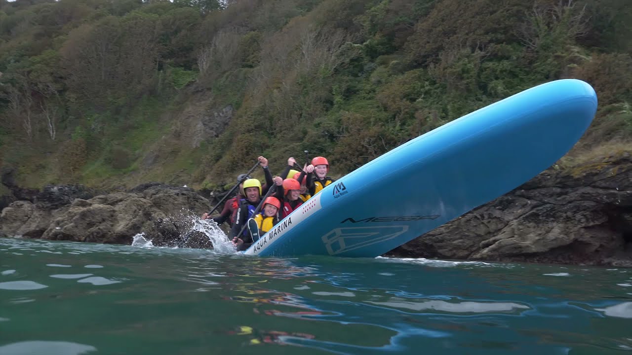 Mega-SUP (giant paddle boarding) South Devon