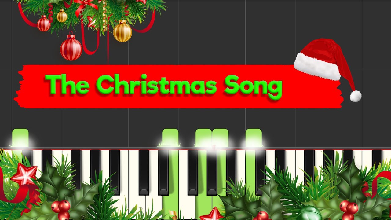 The Christmas Song - Jazz Piano Tutorial (~sheets in description~)