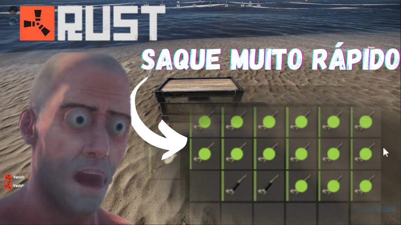 COMO SAQUEAR MUITO RÁPIDO NO RUST