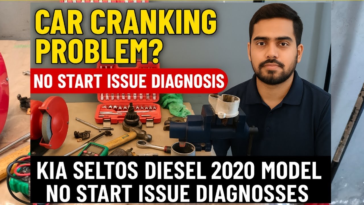 Kia Seltos Diesel Car Cranking Problem | No Start Issue Diagnosis Step by Step | RJ Auto Tech.