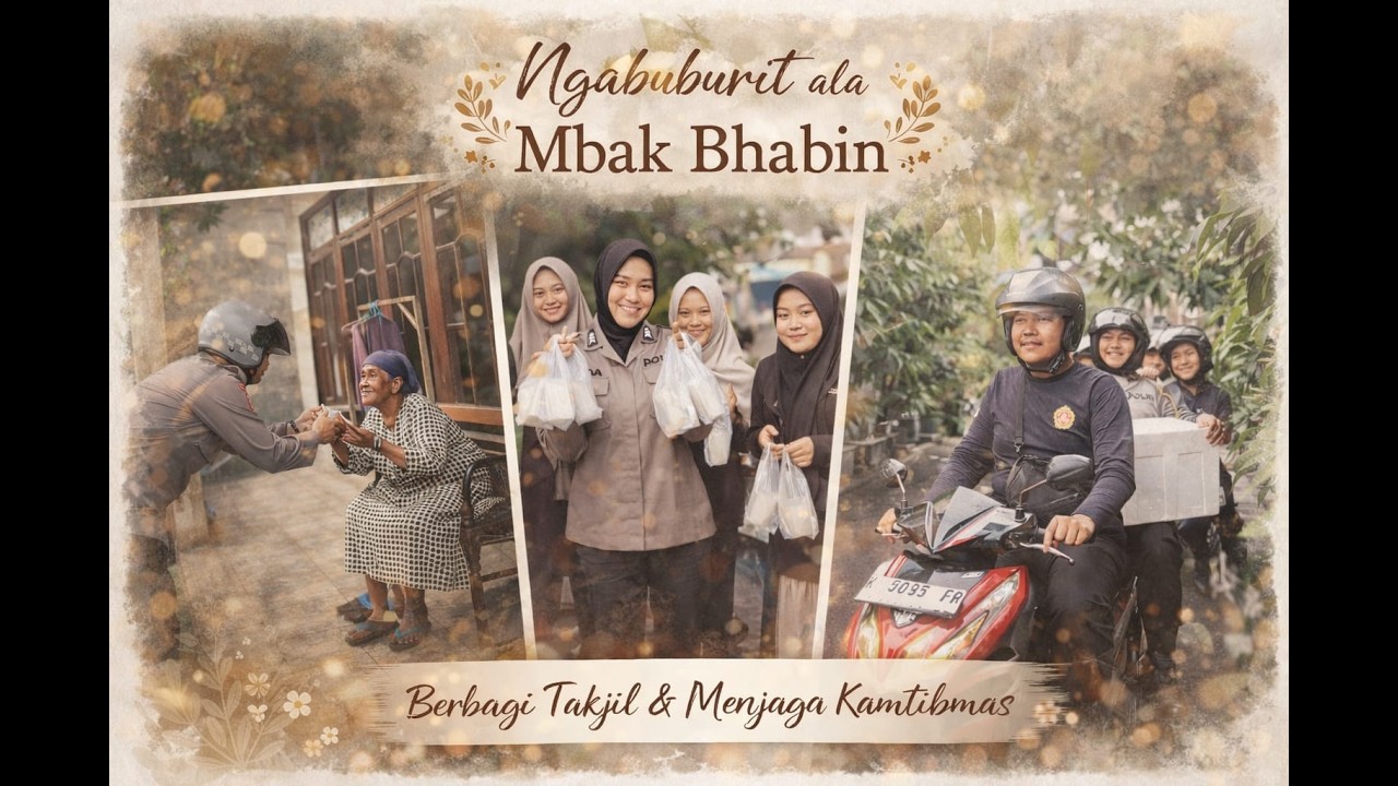 NGABUBURIT ALA MBAK BHABIN