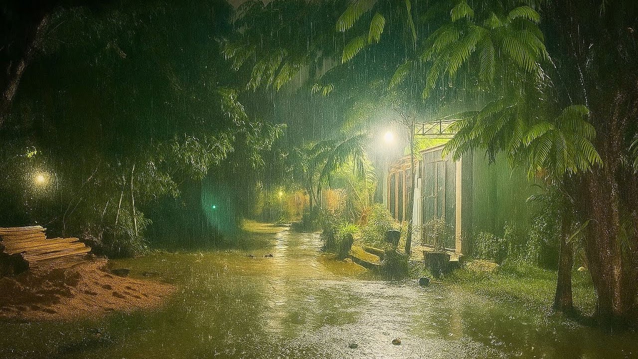 Deep Sleep Rain Sounds 🌧️ Gentle Night Rain for Sleeping, Relaxation & Insomnia Relief Tonight
