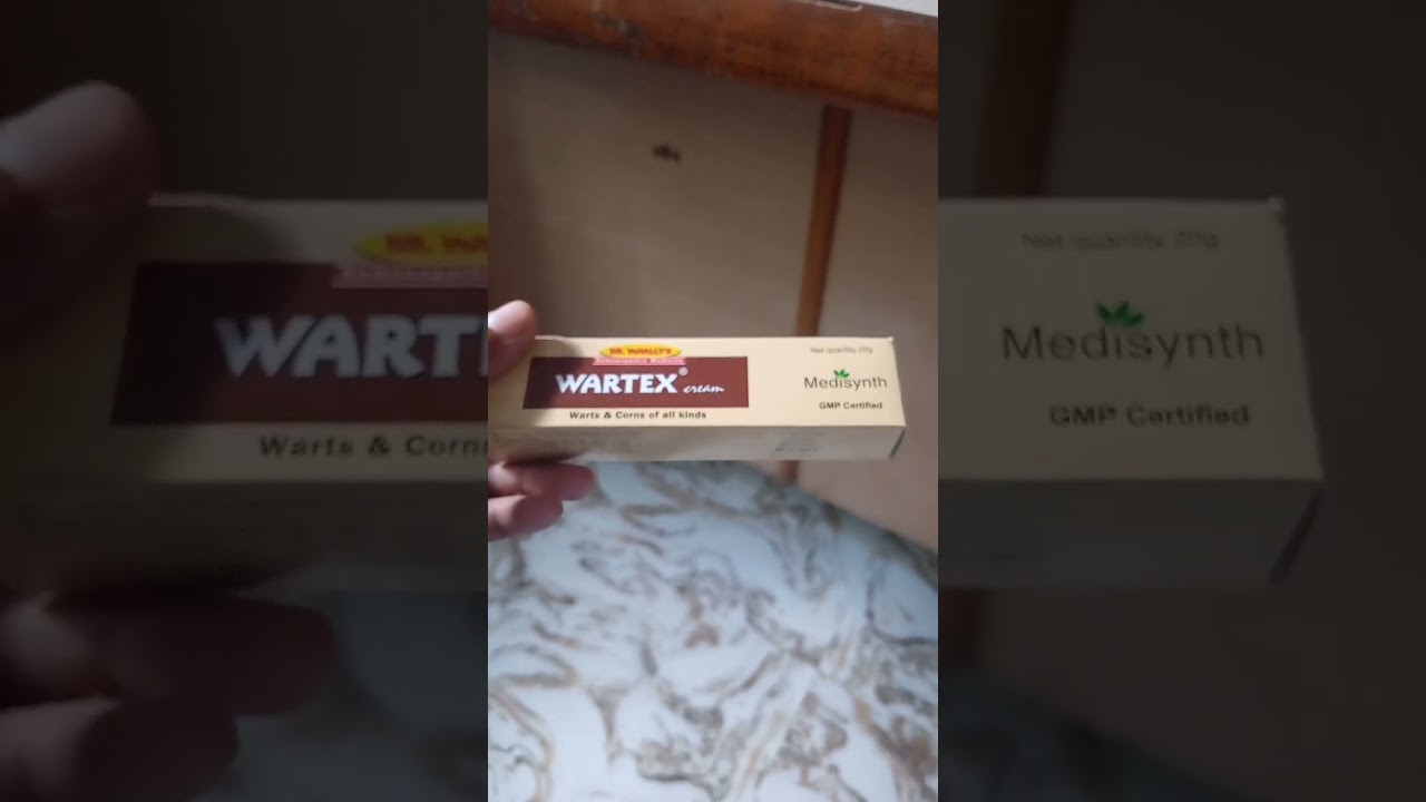 WARTEX CREAM Warts & Corns of all kinds #skincare #homeopathy