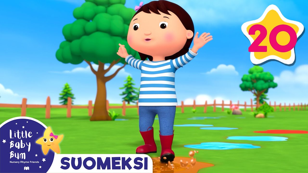 Sateenkaarilätäköt | Little Baby Bum suomeksi – Lastenlaulut