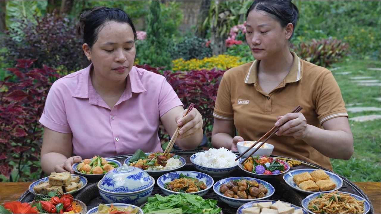 A Special Holiday Feast – Cooking a Luxurious Meal with May!