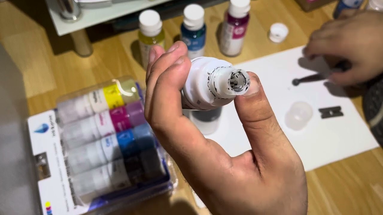 Encre Epson 104 Action, comment l&rsquo;exploiter avec les r&eacute;servoirs des HP 31/32/32XL [imprimante 3/3]