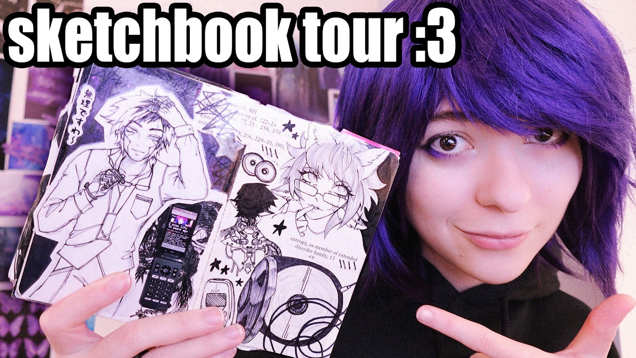 ᯓ★ Sketchbook Tour 2025!