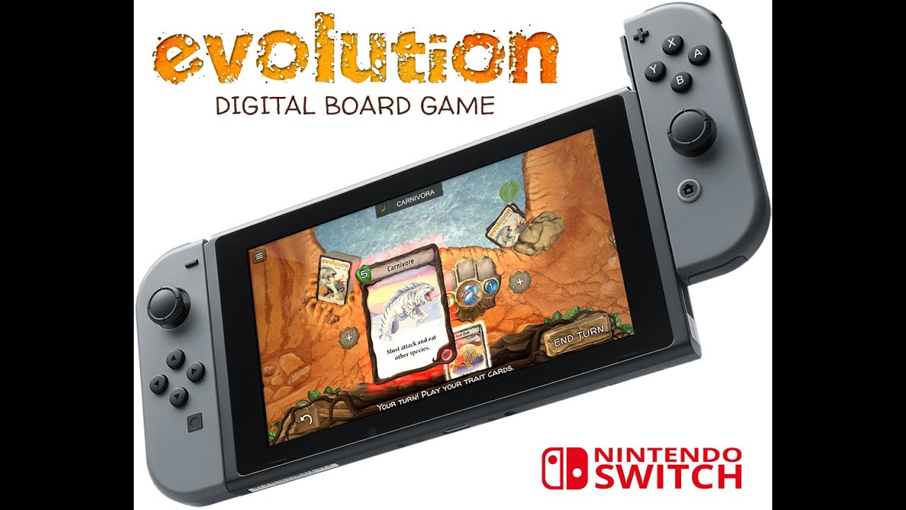 Evolution Digital Board Game - Nintendo Switch Release Trailer - North Star Digital