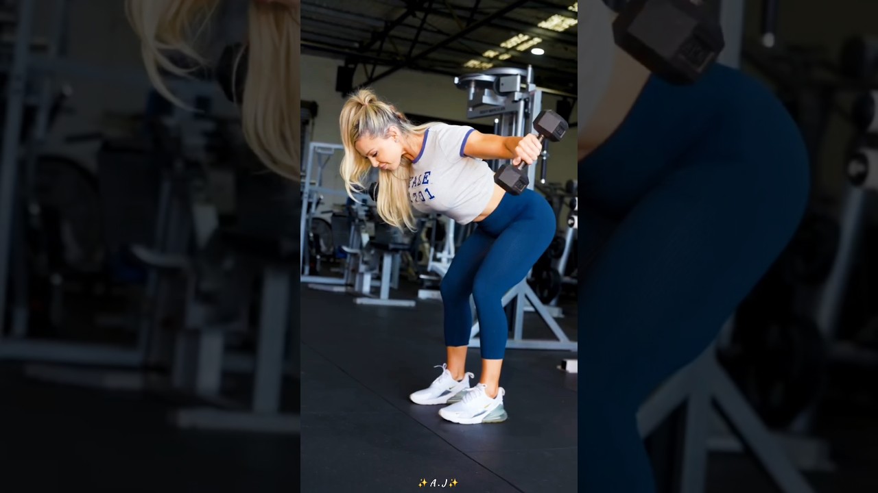 Fitness girl Gym motivation status || Gym workout status || 