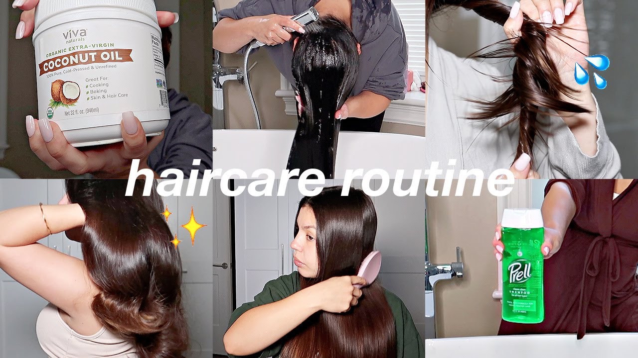 WEEKLY HAIRCARE ROUTINE FOR LONG AND HEALTHY HAIR part 4