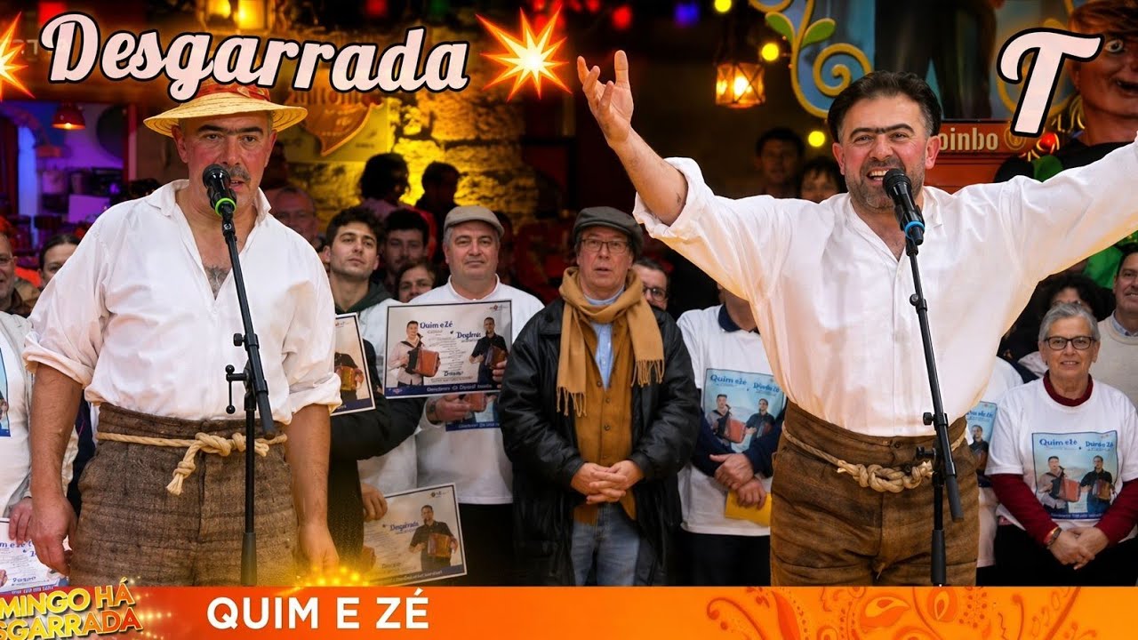 🍀Desgarrada Cómica 🤣Quim e o Zé 🍀