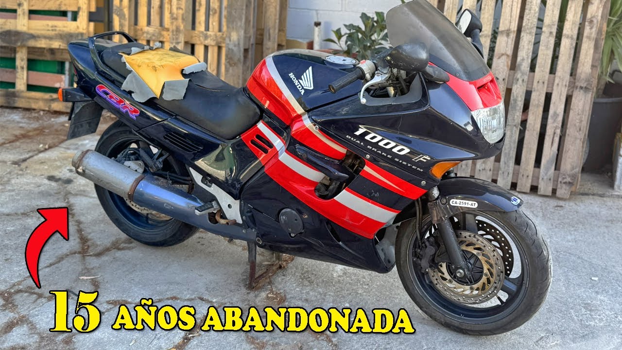REVIVO una HONDA CBR 1000 ABANDONADA durante 15 AÑOS