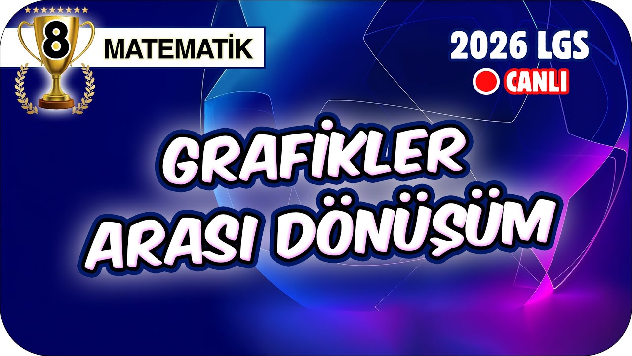 Grafikler Arası D&ouml;n&uuml;ş&uuml;m 📘 8MAT12 #2026LGS