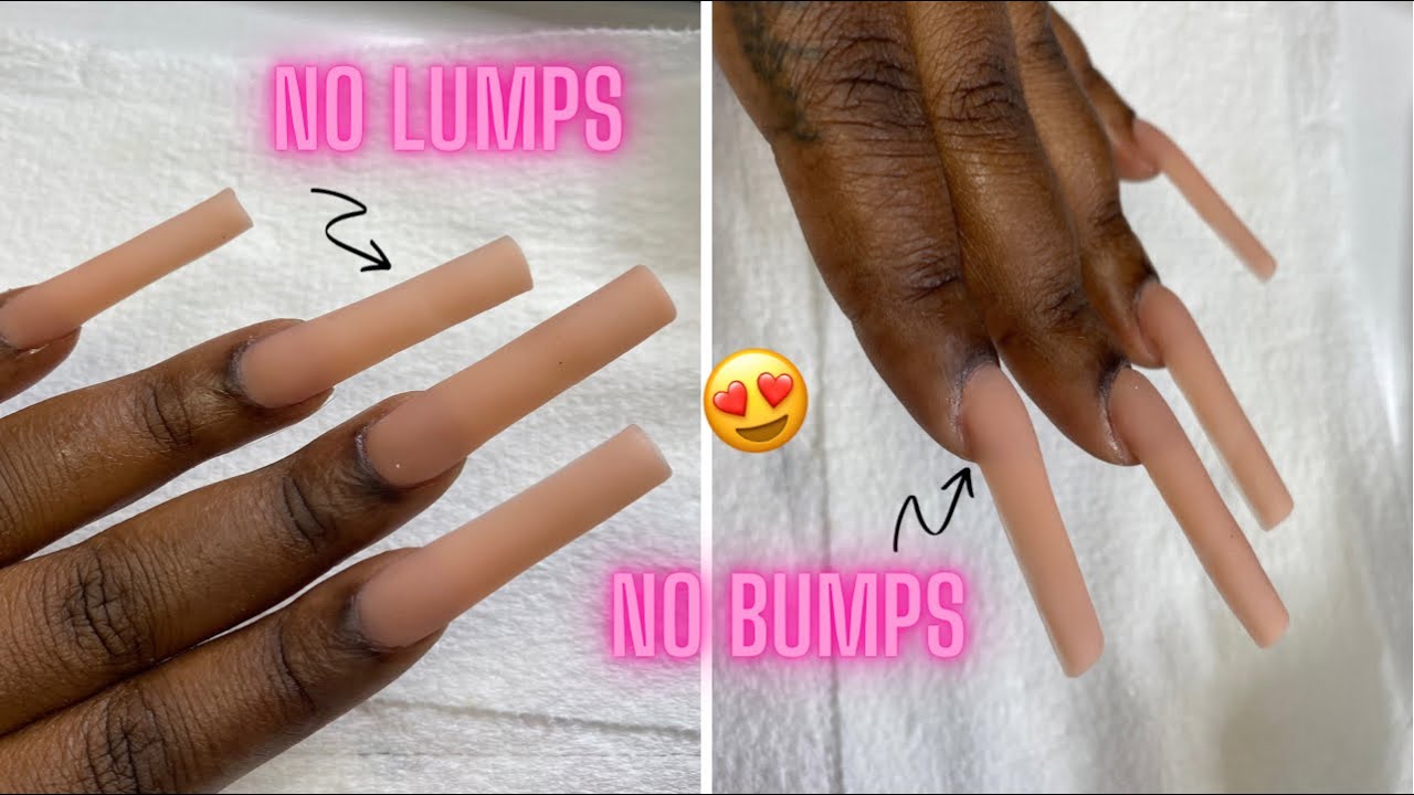 Girl, Get An Smooth Acrylic Application By Doing This !
