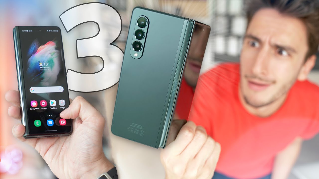 Galaxy Z Fold 3 - J'ai testé le nouveau smartphone pliable de Samsung !