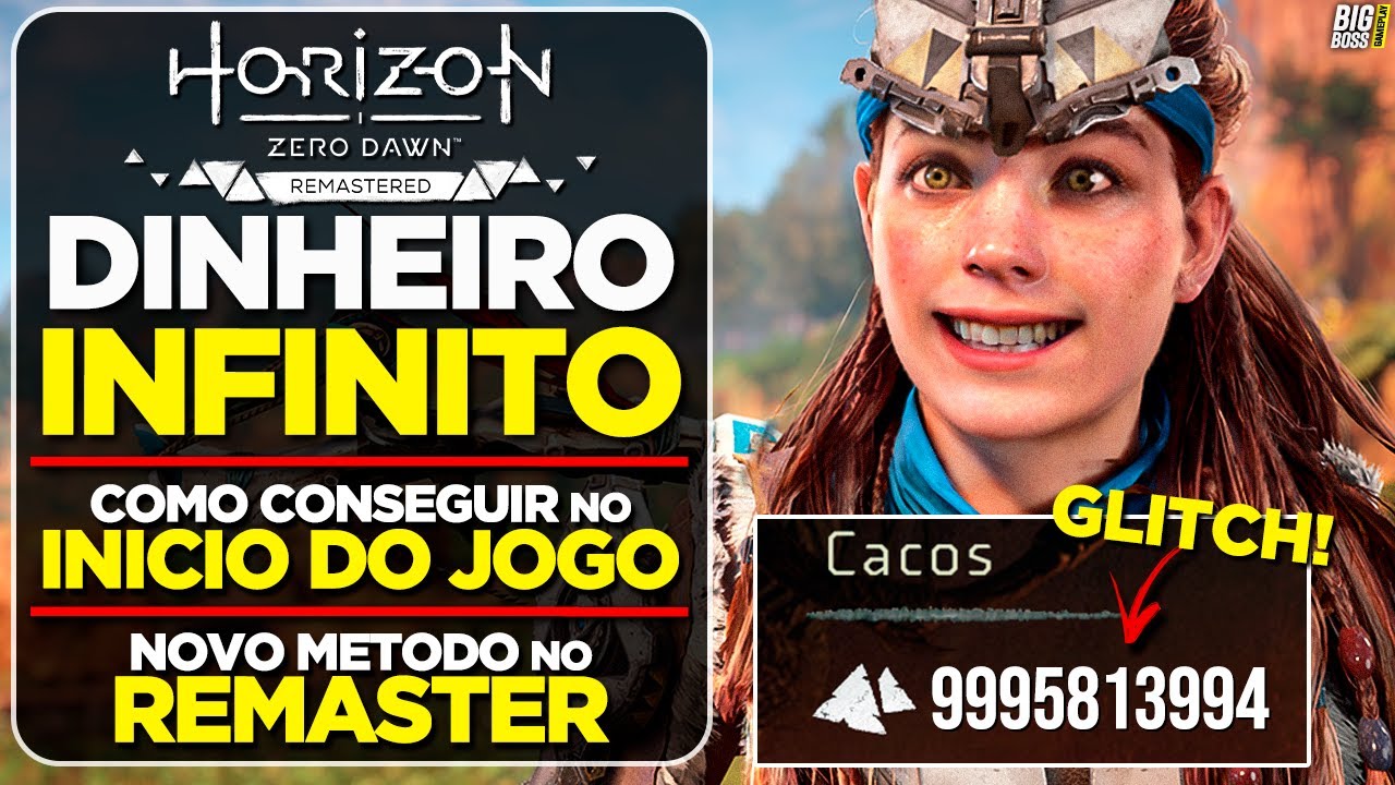 HORIZON ZERO DAWN REMASTERED: GLITCH DE DINHEIRO INFINITO NO INÍCIO DO JOGO! NOVO MÉTODO em 2024!