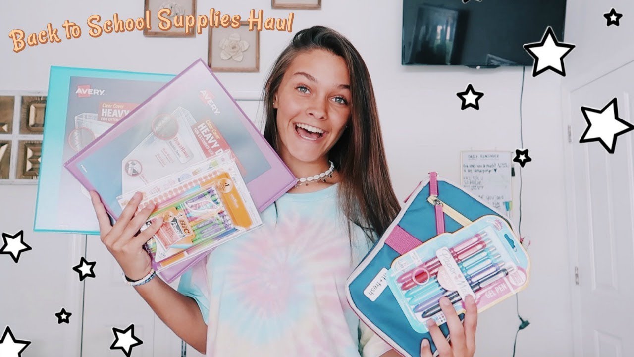 Back to School Supplies Haul 2019