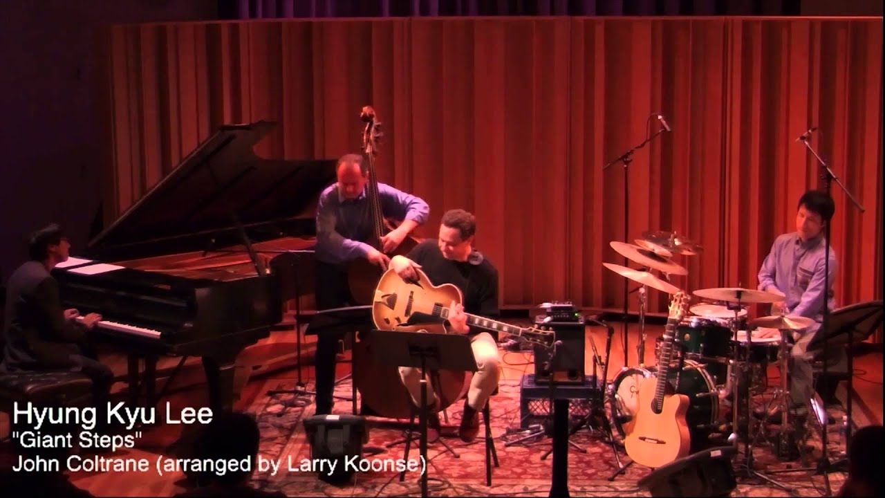 Giant Steps by John Coltrane, with Larry Koonse, Darek Oles, Gary Fukushima, at Calarts