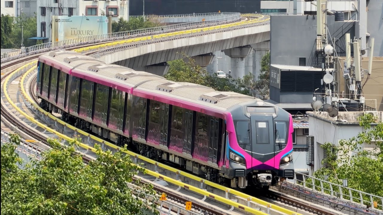 EXCLUSIVE | Pune Metro Line - 3 | District Court - Hinjavadi | Trial Runs in full swing!
