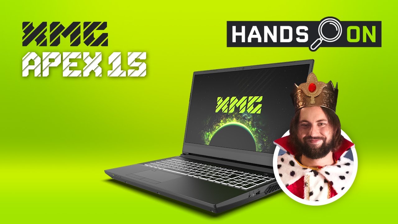 XMG APEX 15  | Der erste Laptop mit AMD Ryzen Desktop-CPU | Hands-On (+EN Subtitles)