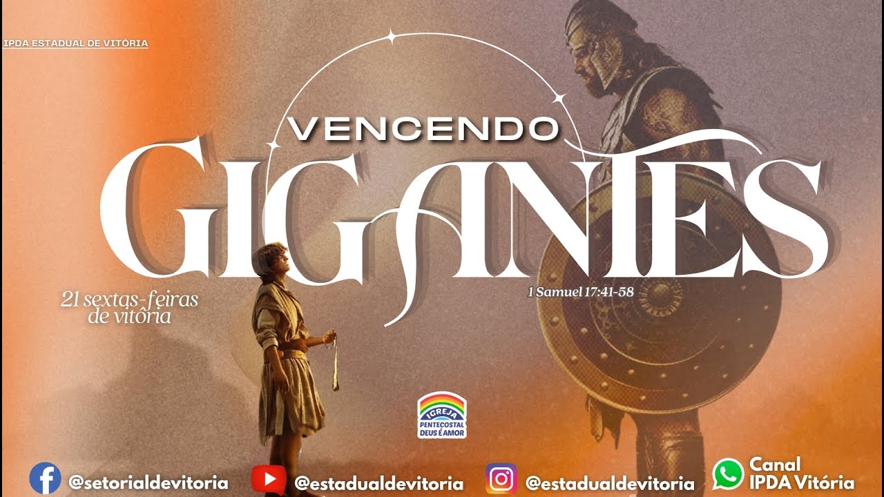 CULTO DA MANHÃ I VENCENDO GIGANTES I 30/01/2026
