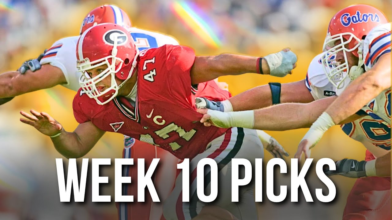 David Pollack's Week 10 CFB PICKS: Georgia-Florida, Oklahoma-Tennessee, Vandy-Texas and MORE