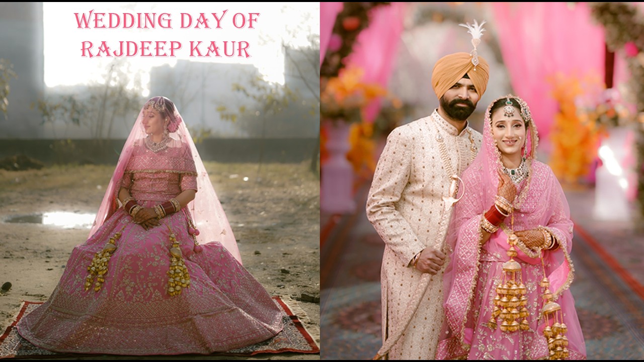 Rajdeep + Gursimran || 4K Best Sikh Wedding Highlights || Daljit Studio Shikar