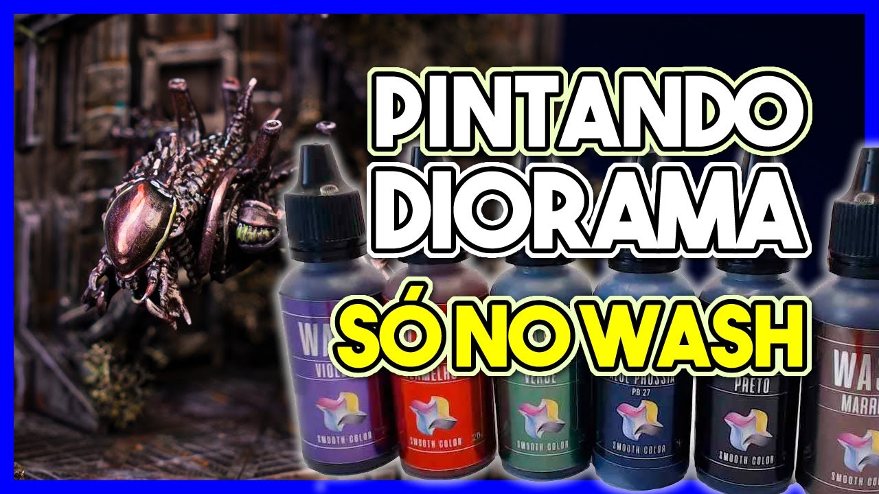 O PODER dos WASHES - Diorama Alien / Nemesis
