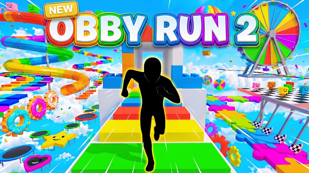 POV ROBLOX OBBY RUN 2 | HQ Immersive Interactive Warm Up #26
